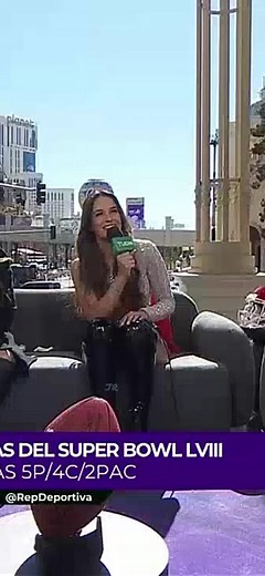 Gina Holguín Super Bowl Highlights and Descuidos