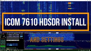 Icom 7610 HDSDR and Icom I/Q Package