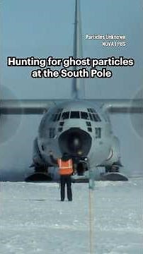Hunting for ghost particles at the South Pole #physics #neutrino #darkmatter #icecube #particle