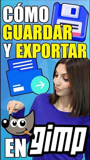 Is Saving the Same as Exporting? ⏬ GIMP #shortsunonet