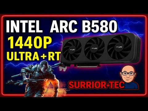 Intel Arc B580 O.C Sparkle Titan | 12 Juegos AAA a 1440p Ultra + Ray Tracing