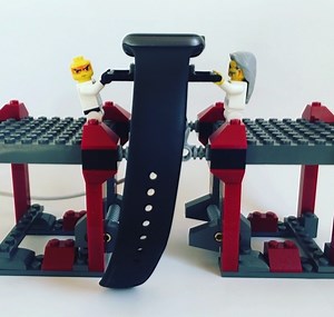 LEGO apple watch stand #3DThursday #3DPrinting