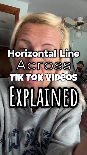 Understanding Horizontal Lines in TikTok Videos