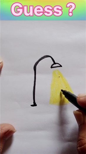 Light Post Drawing Easy| #lightpostdrawing