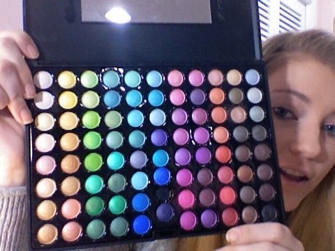 Basic Makeup for Beginners using Coastal Scents 88 Palette