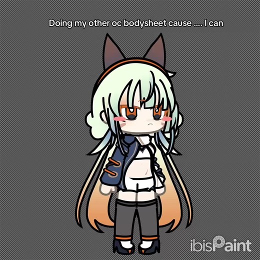 Creating a Gacha Life OC Bodysheet Tutorial