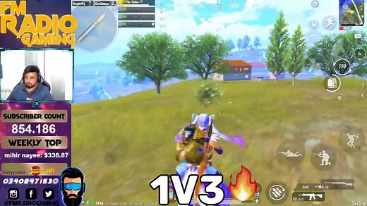 1v3🥹🔥#fmradiogaming #fmradioyt #viral #foryou #foryourpage #pubg #pubgmobile #fmclan