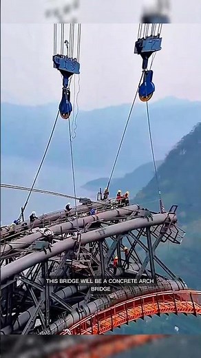 The World’s Longest Single-Track Concrete Arch Bridge#EngineeringWonder #ChinaMegaProject