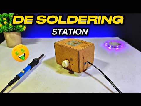 Build Your Own Desoldering Station – Simple & Powerful DIY || In SHARJUN Tech 🔥
