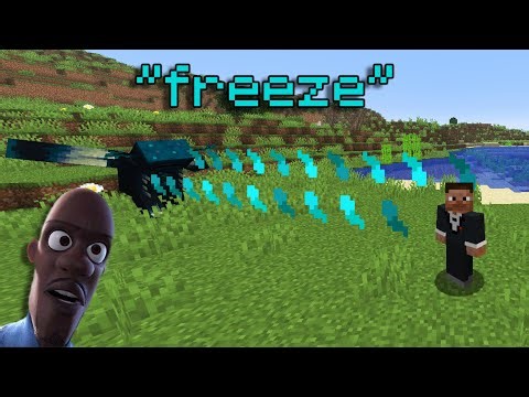 I FROZE TIME in Minecraft...