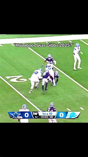 How good was Gibbs 2025? #jahmyrgibbs #detroitlions #lions #nfl #sports