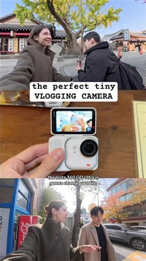 the perfect TINY vlogging camera for shy creators 🤭 ​⁠korea mini vlog 🇰🇷‪@insta360‬