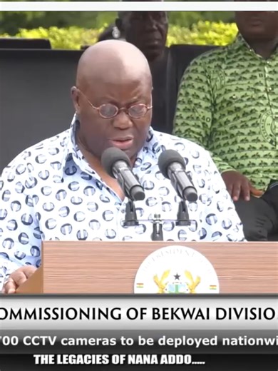 THE LEGACY: Massive Crowd Welcome Nana As 8,700 CCTV Cameras Launched To.. Bekwai Sda & Asuansi Tech Inst…