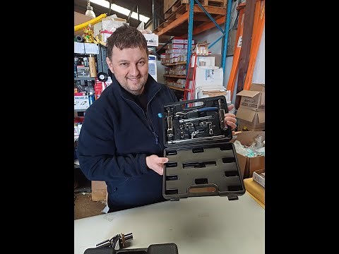 Demo on our brilliant Tap and Back nut Ratcheting Spanner Kit for #Plumber