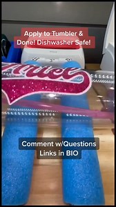 How we make a dishwasher safe decal out of HTV Anything material! Find more crafting projects here on our Youtube channel: https://www.youtube.com/@TheRhinestoneWorld/search?query=crafts #htvcrafts #vinylcrafting #craftingwithhtv #cricutcrafters #cameo4 #silhouettecameo4 #stickyvinyl #customtumblers #tumblerstickers #tumblers | The Rhinestone World | Facebook