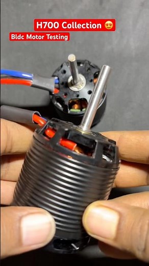 H700 BLDC Motor ESC Testing 😱 3 Sets of bldc h700 motor video #shortvideo #bldcmotor #diyprojects