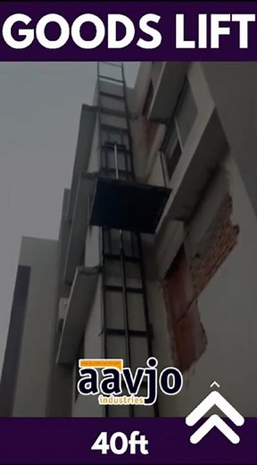 40 feet Hydraulic Lift | Heavy Duty Industrial Lift | Customized Goods Lift | Durable Goods Lift