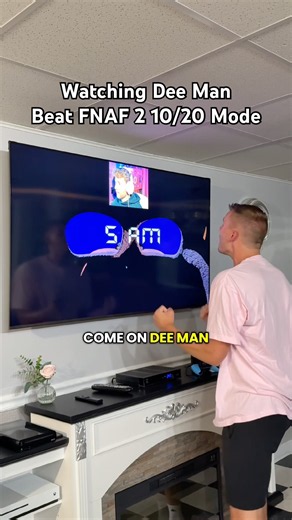 Watching Dee Man beat FNAF 2 10/20 Mode! 🎉