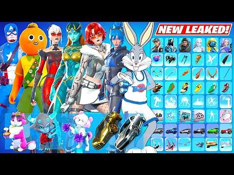 All NEW Fortnite Chapter 7 Season 2 UPDATE LEAKED Skins & Cosmetics Showcase (Peak, Marvel, Rewards)