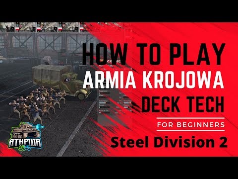 How to Play Armia Krojowa Division Tech- Steel Division 2