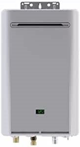 Rinnai RE160eN Non-Condensing Natural Gas Tankless Water Heater, Up to 6.6 GPM, Outoor Installation, 160,000 BTU
