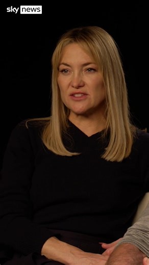 Inspired by a true story, Song Sung Blue follows a father working as a Neil Diamond impersonator. Its stars Hugh Jackman and Kate Hudson talk about their own parents achievements. | Sky News