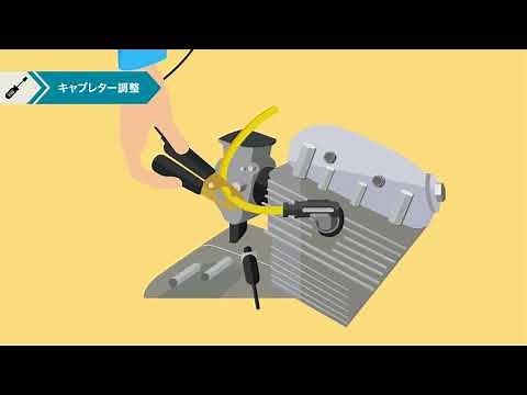 キャブレター調整方法解説ムービー