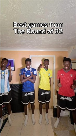 Best World Cup Games from the Round of 32 🔥😍 #football #soccer #worldcup