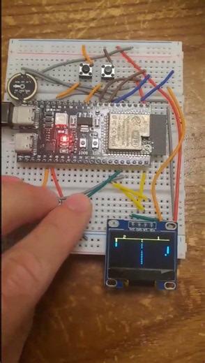 ESP32 OLED Pong Game - Tự làm trong 1 ngày!