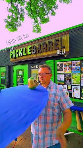 Circus Juggler's Incredible Pickle Trick