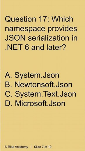 💻 Advanced .NET Interview Questions – Part 2 | 10 Real-World C# Topics for Experienced Developers