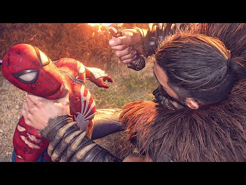 Kraven Kills Spider-Man Scene - Marvel's Spider-Man 2 PS5 2023