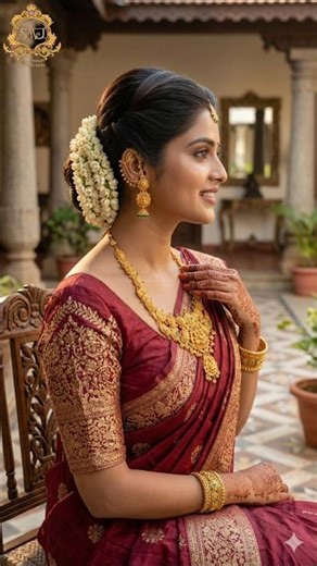 My Dream Wedding Necklace 😍 Crafted by Sri Sai Maruti Jewellery Workshop ✨ #GoldNecklace #Jewellery