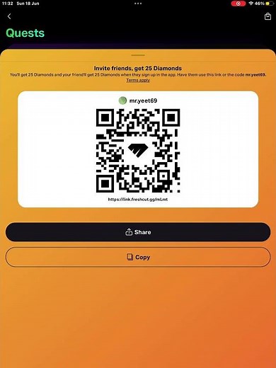 Scan #roblox the code for a free robux app