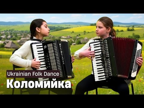 A. Martsenyuk – Kolomyika | Ukrainian Kolomyika | Energetic Accordion Duo Folk Dance