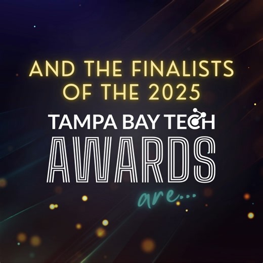 👏 Let’s hear it one more time for our amazing 2025 Tampa Bay Tech Awards Finalists! 💻🌟 These innovators and leaders are redefining what’s possible in tech — and we can’t wait to celebrate them at the Tampa Bay Tech Awards Show on 11/7/25 at Armature Works! 🏆 ⚠️ Final call for tickets! 🎟️ This is the last week to grab yours before sales close Friday, 10/31 at 5:30 PM — don’t miss your chance to see the winners announced LIVE! 👉 Tap the link in bio to get your tickets now! #TampaBayTech #TBT