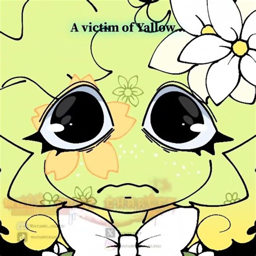 The victim of Yallow {💫Omnicolorium Primordial 🌈 FT: 🍋‍🟩Lime🏵️} #recommended #originacharacter #art