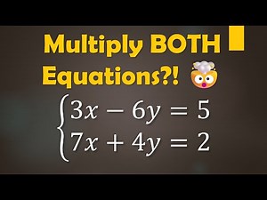 Elimination Method Trick | Solving Systems of Equations Made Easy (Full Lesson)