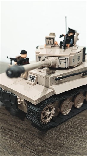 Der Tiger WW2 tank bricks Lego Tiger I #ww2 #lego #tank #panzer #rammstein #brick