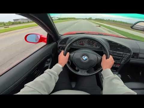 1998 BMW M3 Convertible: Driving POV