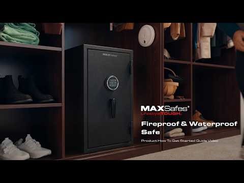 MAXSafes Fireproof & Waterproof Safe with Electronic Digital Keypad