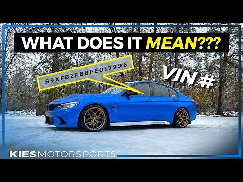 Unlocking the SECRETS of your BMW’s VIN number