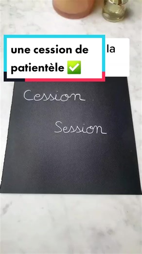 QUESTION : Connaissez-vous la différence entre CESSION et SESSION ? ✍ Ig : @madamelorthophoniste #orthographe #apprendre #apprendrelefrançais #astuce #faute #école #lycéen #étudiant #parents #formation #tiktokacademie