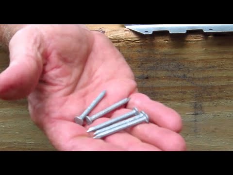 DIY Shed AsktheBuilder Joist Hanger Nails and Screws