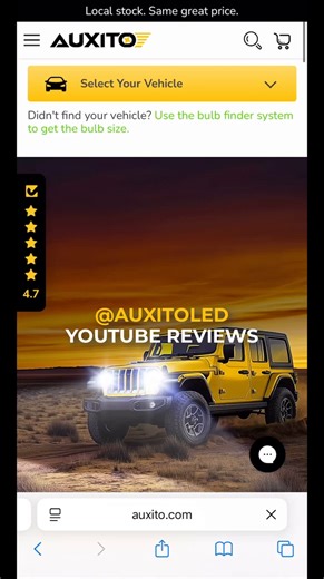 Auxito LED Automotive Lighting Upgrade: Headlight, Fog, and Reverse Bulbs Overview