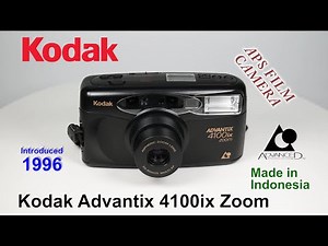 1996 Kodak Advantix 4100ix Zoom - APS Film Camera