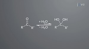 Video: Aldehydes and Ketones with Water: Hydrate Formation