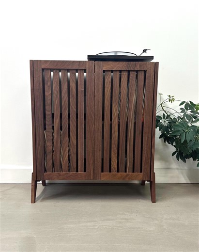 The Highboy / Record Cabinet / Media Bar / Solid Hardwood - Etsy