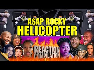 A$AP Rocky - HELICOPTER | Reaction Compilation