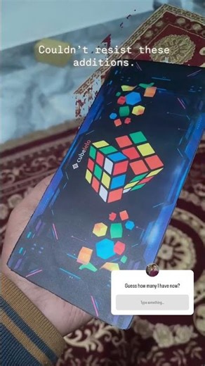 New cube collection this year || Rubix cube || cubelelo || customize cube #cube #rubikscube